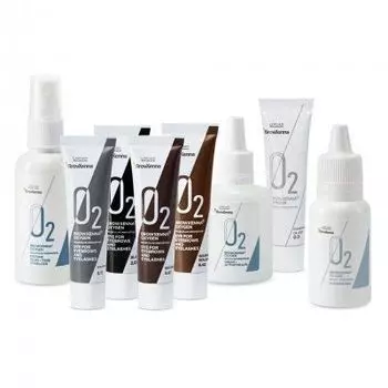 Brow Xenna Oxygen O2, Набор окрашивания для бровей и ресниц