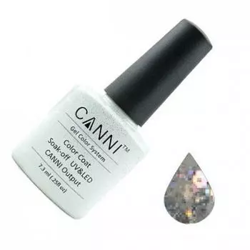 CANNI, Gel Color, Гель-лак №186, 7.3 мл