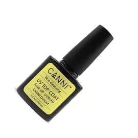 Canni non-cleansing top coat верхнее покрытие, без липкого слоя, 7.3 мл