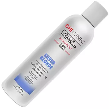 CHI Ionic Color Illuminate Оттеночный шампунь для волос (Серебряный Блонд) 355 мл