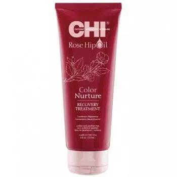 CHI Rose Hip Oil Recovery Treatment Маска с маслом розы для окрашенных волос 237 мл