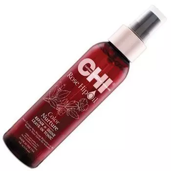 CHI Rose Hip Oil Tonic Тоник несмываемый с маслом розы для окрашенных волос 118 мл