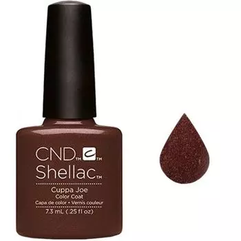 Cnd, shellac, гель-лак, cupa joe, 7,3 мл