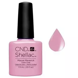 Cnd, shellac, гель-лак, mauve maverick, 7,3 мл
