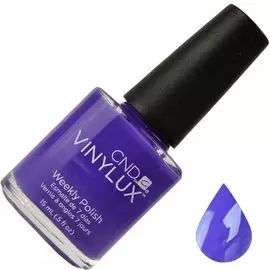 Cnd, vinylux, лак для ногтей, video violet, №236, 15 мл