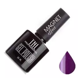 Tnl, magnet effect, гель-лак кошачий глаз, №02, фиолетовый, 10 мл
