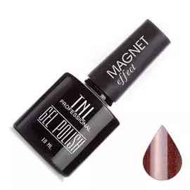 цветной гель-лак "tnl - кошачий глаз" №15 - капучино (10 мл