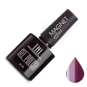 TNL, Magnet effect, Гель-лак кошачий глаз, №17, светло-фиолетовый, 10 мл
