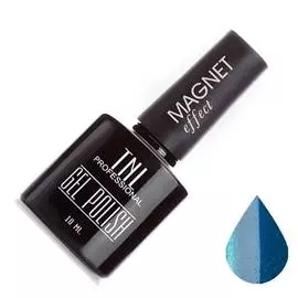 Tnl, magnet effect, гель-лак кошачий глаз, №27, индиго, 10 мл