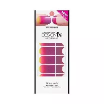 Dashing Diva, Tropical Remix (арт-стикеры) .