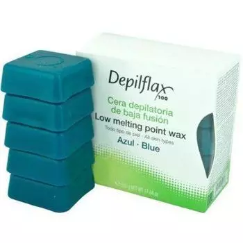 Depilflax Воск горячий в дисках Азуленовый 0,5кг