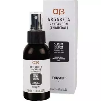 Dikson Argabeta vegCarbon Detox Serum Сыворотка для волос с растительным углем, 100 мл