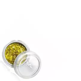 дизайн для ногтей: стружка (золотой) runail