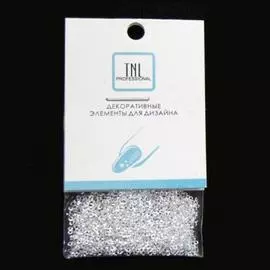 Tnl, дизайн, хрустальная крошка, №4, серебро