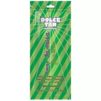 Dolce Tan, Hemp Jamaica, Крем для загара с маслом семян конопли, 15 мл