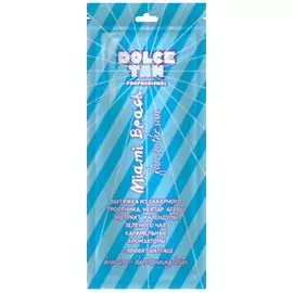 Dolce tan, miami beach, крем для загара с вытяжкой из сахарного тростника, 15 мл
