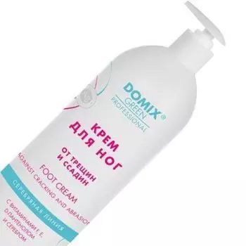 Domix, Крем для ног от трещин и ссадин, 1000 мл