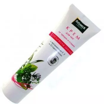 Domix, Крем для ног от трещин и ссадин, 100 мл