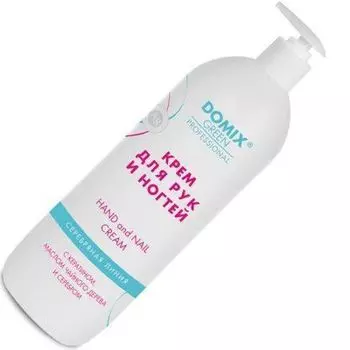 Domix, Крем для рук и ногтей с кератином, 1000 мл