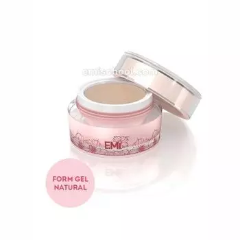 E.MI, Form Gel Natural, Натуральный гель для моделирования на формах, 15 г
