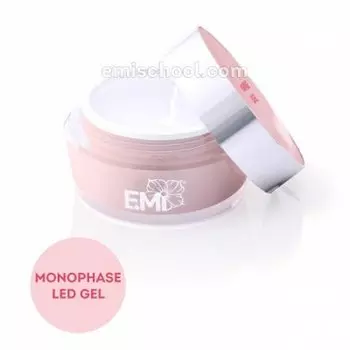 E.MI, MonoPhase LED Gel, Универсальный однофазный LED гель для моделирования, 50 г