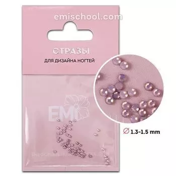 E.MI, Стразы "Светло-розовые" №3, 50 шт