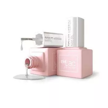 E.MiLac, Base gel, Sculpt-Medium, Базовое покрытие средней степени вязкости, 9 мл