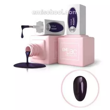 E.MiLac, Fashion Queen, Гель-лак, Гала-ночь, №160, 9 мл