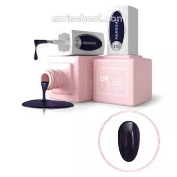 E.MiLac, Fashion Queen, Гель-лак, Полночь, №171, 9 мл