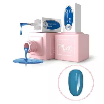 E.MiLac, Гель-лак,Синяя птица, №253, 9 мл