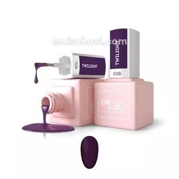 E.MiLac, Гель-лак, Сумерки, №028, 9 мл