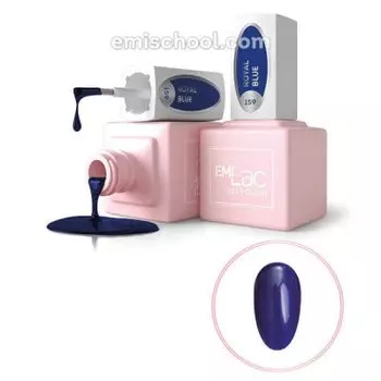 E.MiLac, Fashion Queen, Гель-лак, Королевский синий, №159, 9 мл