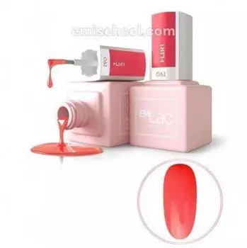 E.MiLac, Park Avenue, Гель-лак, Флирт, №061, 9 мл