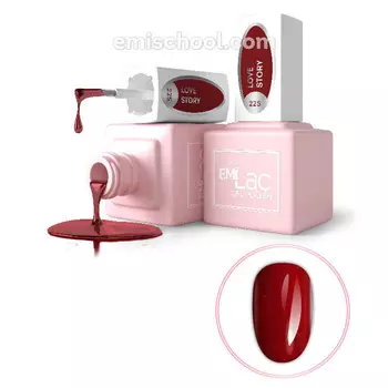 E.MiLac, Red Manifest, Гель-лак, История любви, №225, 9 мл