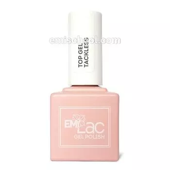 E.MiLac, Top gel, Tackless, Топ для гель-лака без липкого слоя, 15 мл