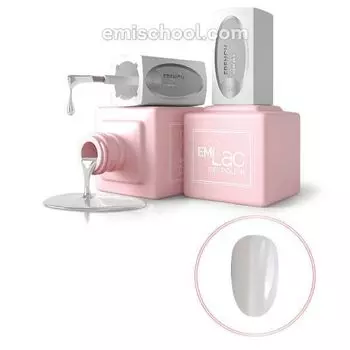 E.MiLac, Total Gray, Гель-лак, Французский серый, №126, 9 мл