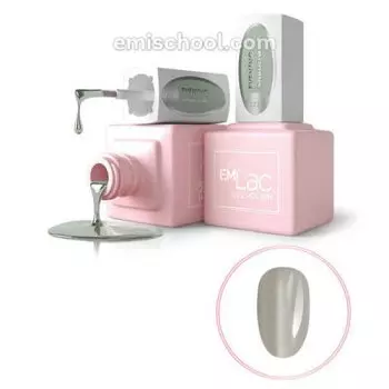 E.MiLac, Total Gray, Гель-лак, Вечерняя тень, №121, 9 мл