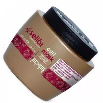 ECHOS Line CURL Маска для вьющихся волос с медом имаслом Аргании 500мл.