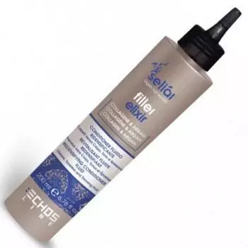 ECHOS Line FILLER Кондиционер на основе коллагена и масла Аргании 200мл. восстан. объем