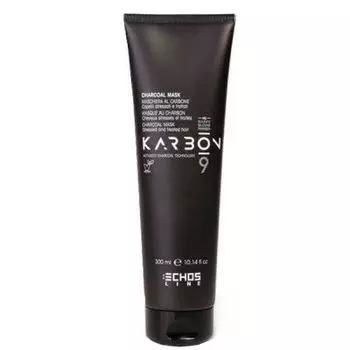 ECHOS Line, Karbon, Угольная маска для волос, 300 мл