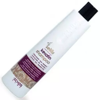 ECHOS Line KERATIN Шампунь с маслом Аргании и кератином 350мл. восстанавливающий
