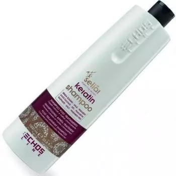 ECHOS Line KERATIN Шампунь с маслом Аргании и кератином 1000мл. восстанавливающий