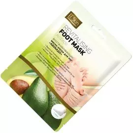 El`skin revitalising foot mask восстанавливающая маска-носки для ног "авокадо" 1 пара