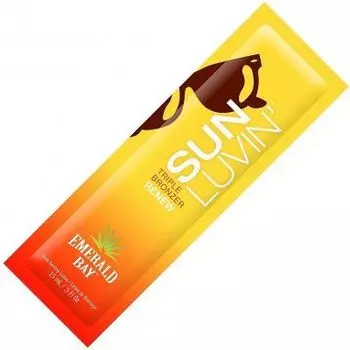 EMERALD BAY 15 мл. Темный загар + бронзатор тройного действия SUN LUVIN TRIPLE