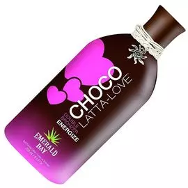 Emerald bay 250 мл. шоколадный крем для загара с бронзатором choco-latta-love