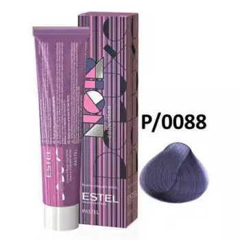 Estel, DE LUXE PASTEL Краска-уход Индиго 0088, 60 мл