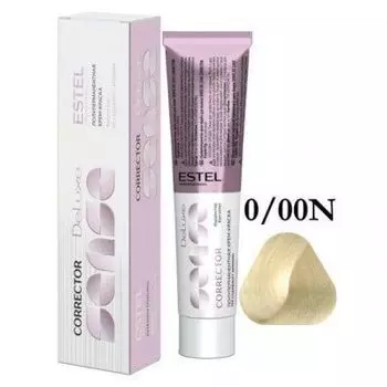 Estel De Luxe Sense Corrector - Корректор 0/00N Нейтральный 60мл