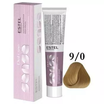 Estel De Luxe Sense - Крем-краска 9\0 Блондин, 60 мл