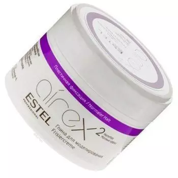 Estel, Глина для моделирования Airex, пластичная фиксация для волос, 65 мл