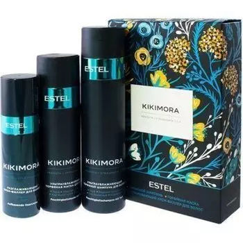 Estel Kikimora Набор (Шампунь 250 мл, маска 200 мл, разглаживающий филлер 100 мл)